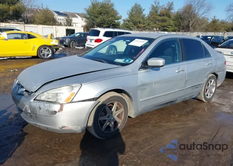 2004 Honda Accord 2.4 Lx from USA, damaged, VIN 3HGCM56344G706567